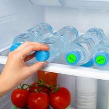 5 Sheets Copper-plated Sticker Paper Sticker, 19mm Colorful Adhesive Label, Handwriting Dots Sticker, Sealing Sticker (700 Pcs) - Yellow - View 8