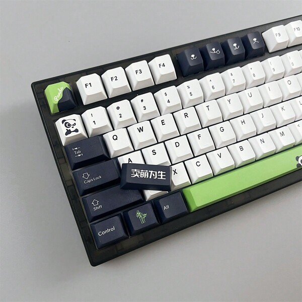 Pandathemed Pbt Sublimation Cherry Profile Keycap, For Mechanical