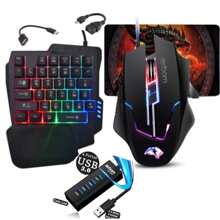Keyboards & Mouse Combos - 黑色 - 查看 1
