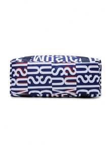 大容量牛津豹纹单肩托特包单肩行李包健身旅行瑜伽旅行包