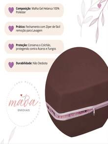 Mattress Protectors & Encasements - Màu xanh hải quân - Xem 2