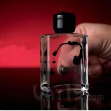 磁流体方形磁流体创意磁性科学玩具，减压成人发泄玩具，磁性液体展示瓶小礼物 1 件磁性液体展示架 + 2 件磁铁 - 黑色 - 查看 4