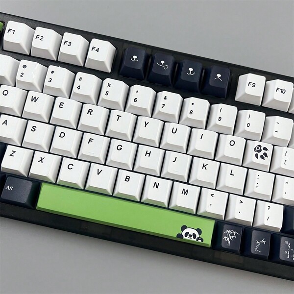 Pandathemed Pbt Sublimation Cherry Profile Keycap, For Mechanical
