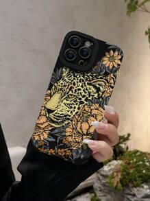 Mùa hè 1 Miếng In hoa Báo Được Sơn Da giả Chống sốc Ốp lưng & bao da điện thoại Với iPhone - Nhiều màu - Xem 3