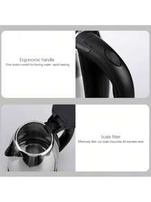 SINAI Hervidor De Agua Acero Inoxidable - Plateado - Ver 4