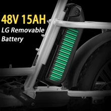 VELOWAVE Prado S Electric Bike for Adults 750W BAFANG Motor,48V 15Ah LG Battery E Bike, 20" x 4.0 Step-Thru Fat Tire Ebikes for Adults, 28MPH Electric Bicycle Shimano 7-Speed - 銀色 - 查看 4