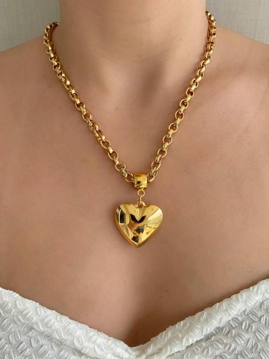 Chain Necklaces - 金色 - 查看 1