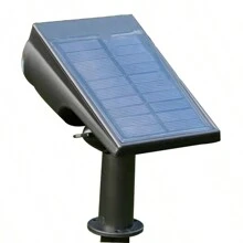 1pc Solar Powered Spotlight With Tree Lamp Holder For Outdoor Landscape Decoration Of Garden Villa, Lawn