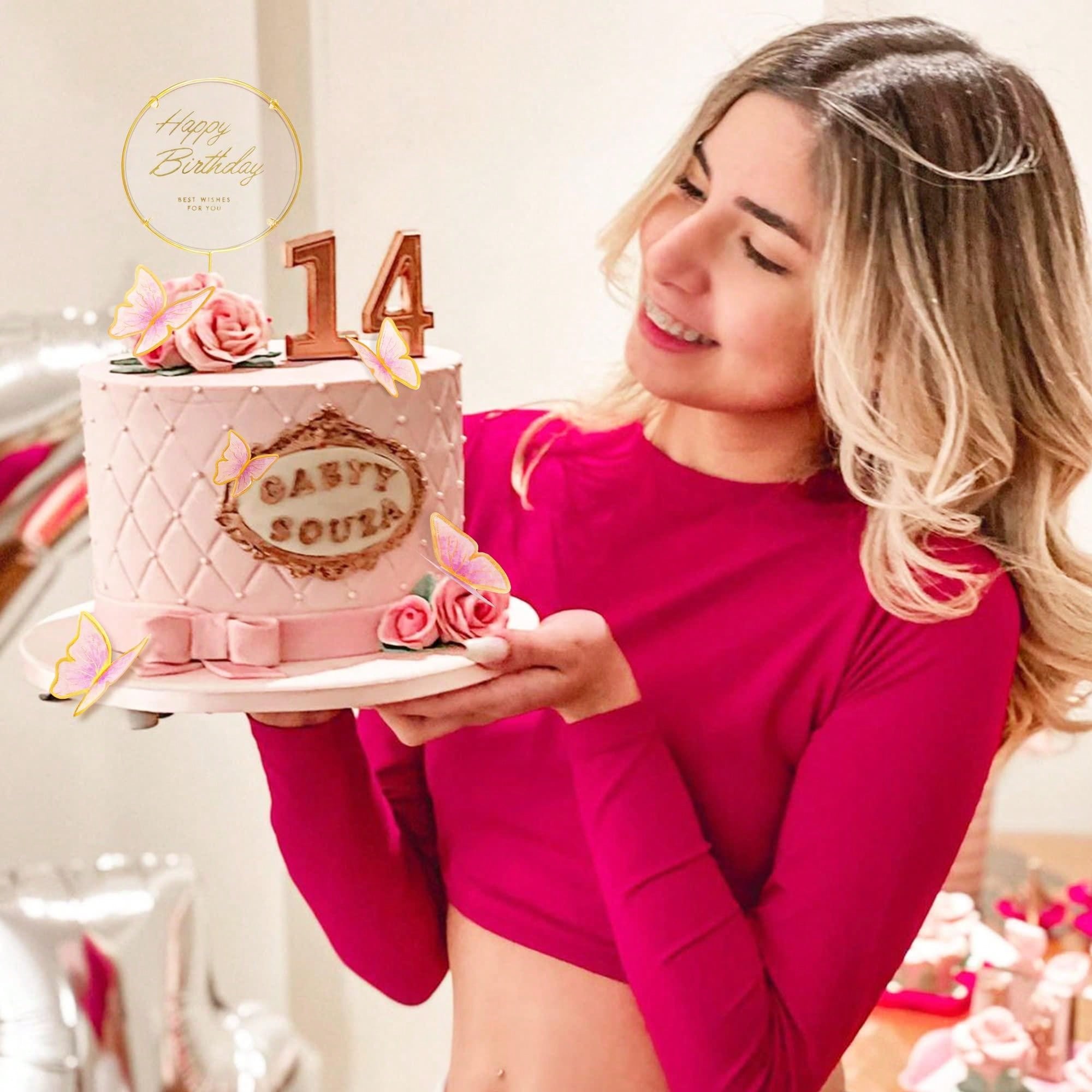 Stunning Butterfly Cake: A Sugababy.Co Creation - t3n41o8