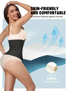 larrycard Corset Breathable Latex Waist Trainer Belt Faja, Sports - Black - View 10