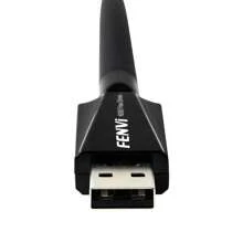 FENVi F-N300U USB WiFi適配器無線LAN網卡適配器棒狀USB 2.0插頭，適用於桌上型電腦筆記型電腦PC Windows 10 8 7 - 黑色 - 查看 1