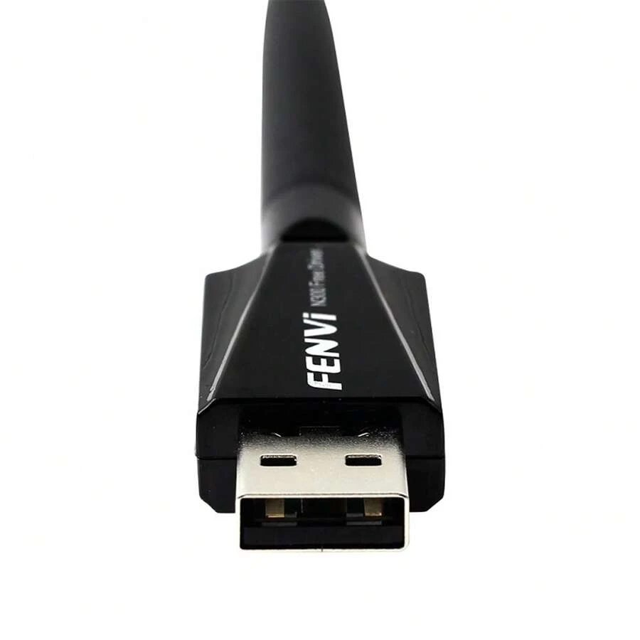 FENVi F-N300U USB WiFi適配器無線LAN網卡適配器棒狀USB 2.0插頭，適用於桌上型電腦筆記型電腦PC Windows 10 8 7 - 黑色 - 查看 1