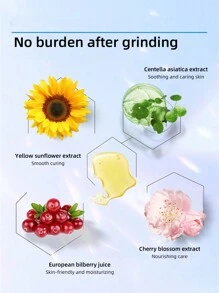 250g Cherry Blossom Exfoliating Scrub, Gentle Full Body Exfoliator, Removes Dead Skin, Deep Cleans, Moisturizes And Brightens Skin Tone