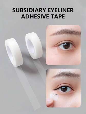 2 Roll  Eyeshadow Tape , Natural Eyeliner Tape , Eye Makeup Auxiliary Tool, Eye Makeup Finish Patch