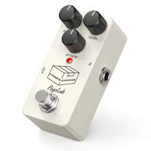POGOLAB Compressor Pedal, Electric Guitar Effects Pedal, Mini Single Type DC 9V True Bypass - trắng - Xem 1