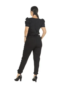 Women Two-piece Outfits - 黑色 - 查看 2