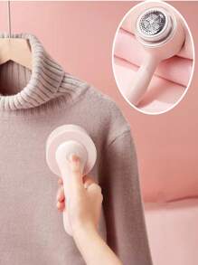Beautural Sweater Fabric Shaver, Powerful And Efficient Lint Remover For Clothes And Furniture, AC Adapter Or Battery Powered Lint Remover Colors Sent Randomly - Hồng - Xem 1