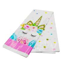 1pc Pink Unicorn Party Theme Birthday Party Tablecloth Gift Party Wedding Party Decoration, Back To School Valentine Day