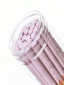 30 Piezas/set Lápices De Agarre Triangular Hb Con Goma De Borrar Y Estuche De Tubo De Pet (patrón De Dibujos Animados) - Azul - Ver 5