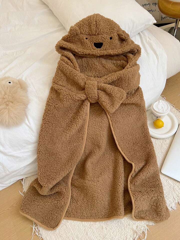 Thick teddy bear blanket hot sale