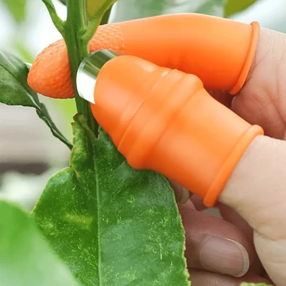 1pc Thumb Cutter Gardening Tools Pruning Shears Garden Picking Plant Vegetables Separator Finger Tool Multifunction Kitchen Cutter