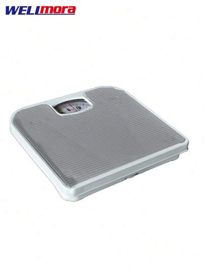 Báscula Cuadrada Mecánica De Colores Sólidos - Lleva El Control De Tu Peso Y Mantente Saludable, Soporte Estable - Precisa, Ligera Y Moderna (20x28 cm)