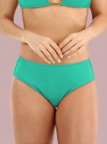 Women Bikini Bottoms - 綠色 - 查看 2
