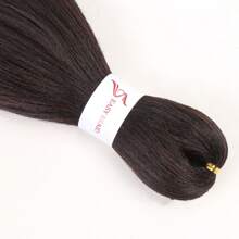 1 Pc Pre Stretched Braiding 20Inch 26Inch  Hair Extensions For Women  Jumbo Synthetic Braiding Hair For Twist Crochet Braids Long Straight Crochet Braids Yaki Texture - Brown - View 7