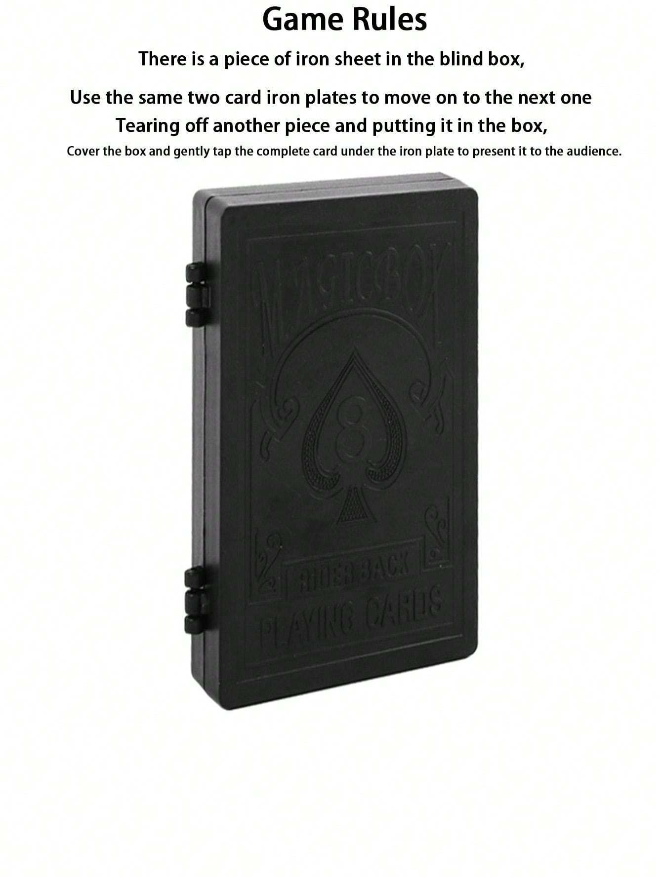 Cardtoimpossiblelocation Trick Set, Including Torn & Restored Card