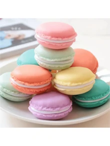 6 cái Mini Macaron Hộp đồ trang sức - Nhiều màu - Xem 4