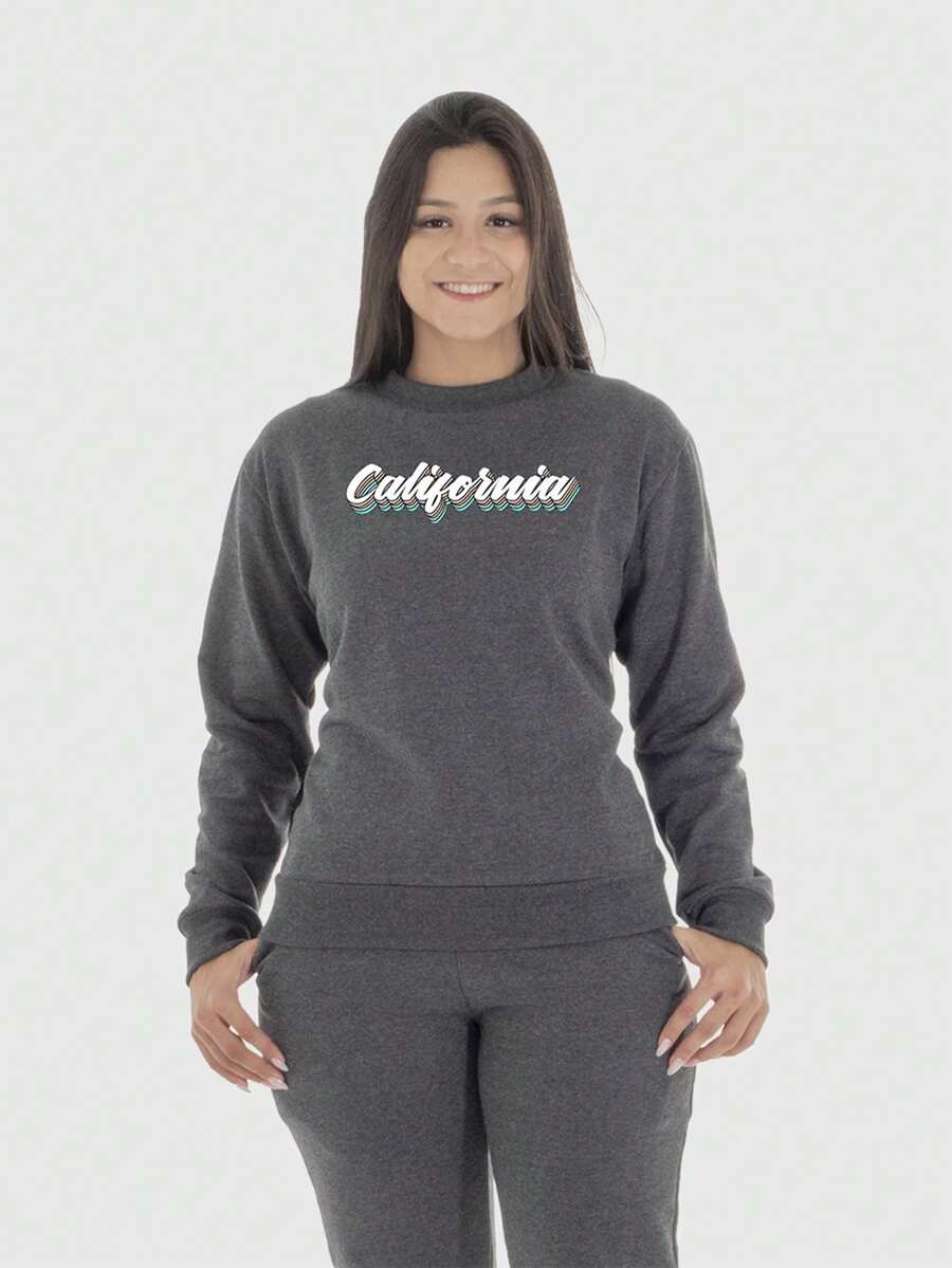Women Sweatshirts - 深灰色 - 查看 1