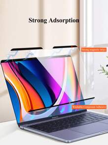 DANYCASE 1 Miếng Bảo Vệ Màn Hình Trong Suốt Từ Tính HD Cho Pro Air 13.3 2018 2019 2020 M1 M2 2022 Air 13.6 Pro14 16 Phụ Kiện Máy Tính Xách Tay - Trong sáng - Xem 3