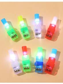 1pc Novelty & Cool Led Anti-stress Light, Cartoon Projection Finger Light With Multiple Patterns, Toys - Multicolor - View 6