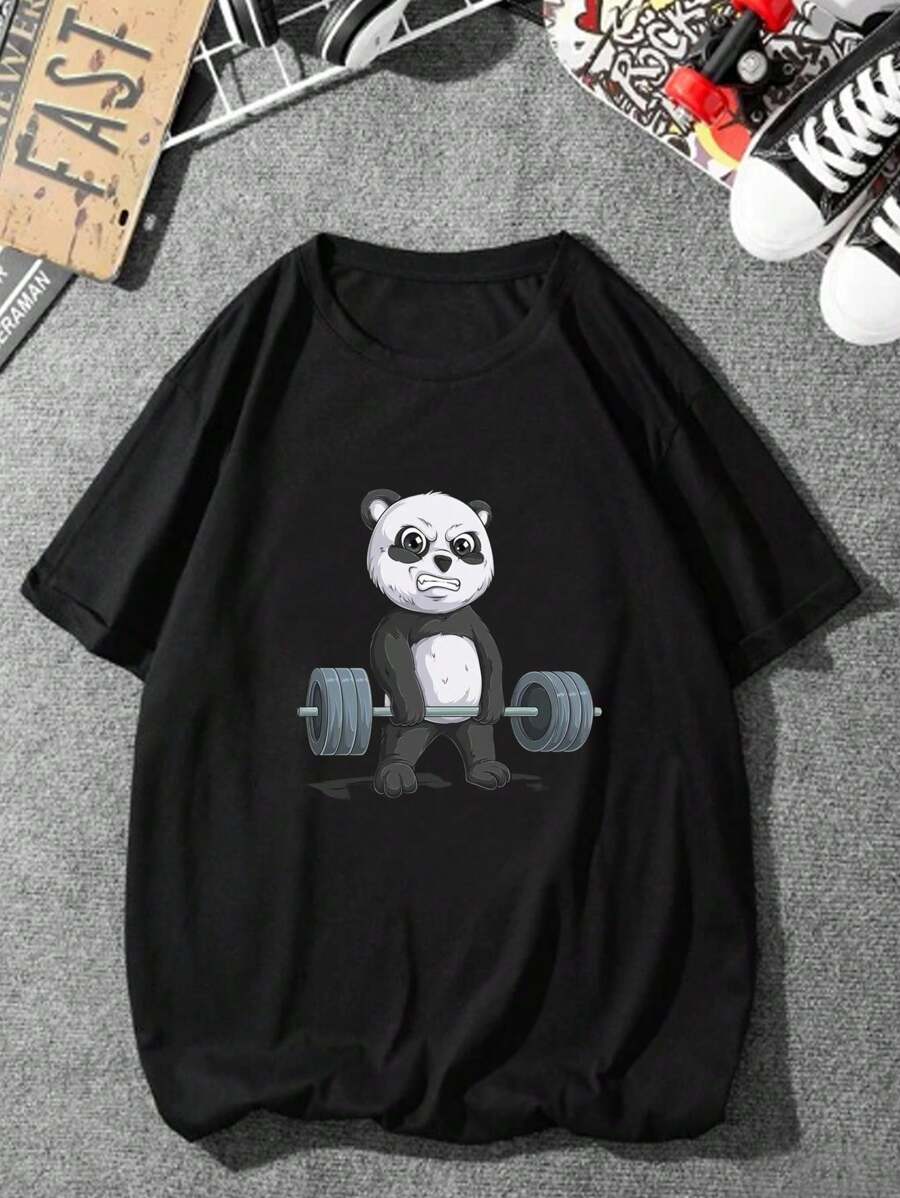 Men Shirts - 黑色 - 查看 1