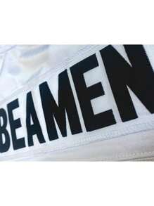 Boyfriend Style Men's Rugby Jersey Embroidered Sports T-Shirt San Francisco 85ers - White - View 5