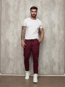 Men Pants - Burdeos - Ver 5