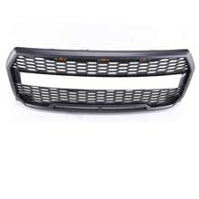 Replacement Part ABS Front Bumper Grille With LED Fit For F150 2015-2017 Raptor - màu đen - Xem 4