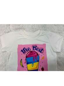 Young Girls Blouses - 白色 - 查看 3