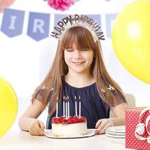 1 Pieza Diadema De Fiesta De Cumpleaños Con Láser Brillante Y Dibujos Animados Parpadeantes