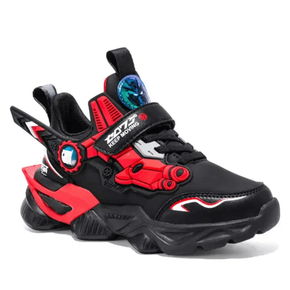 DENALI ICP |  Tennis Teenagers Sneaker, Quality Casual Fashionable Leather-Type Sports Tennis - Đỏ - Xem 1
