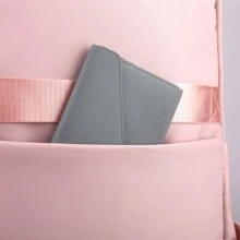 Large Size School Backpack For Girls And Boys, College Travel Bag, Commuting Shoulder Bag - Pink - View 8