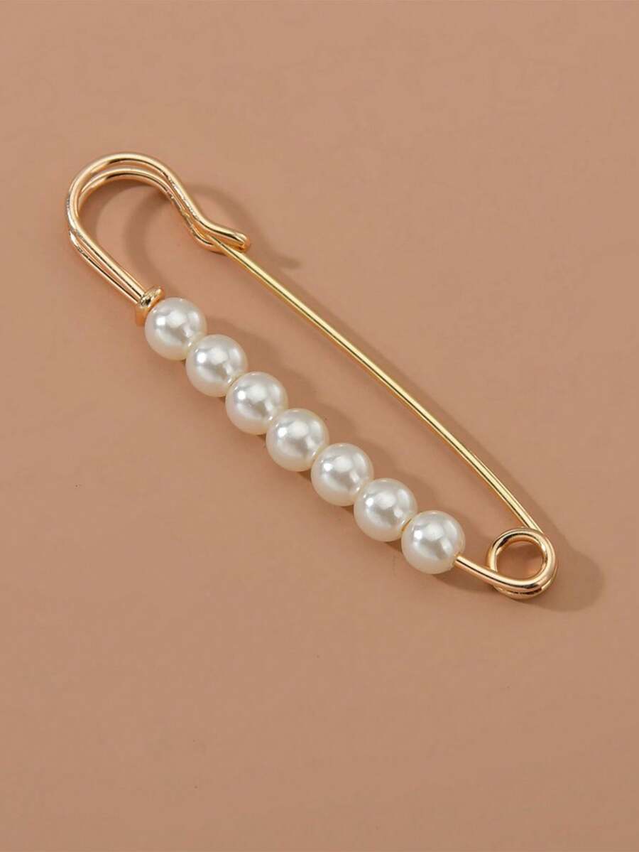 衣服腰部修正器,腰帶收緊器,珍珠夾,適用於裙子、短裙或褲子,可調節的腰部夾子,女性防走光胸針