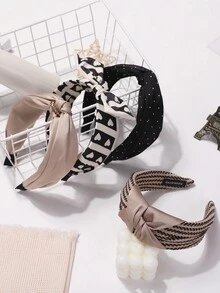 1pc Fashionable & Simple Hairband For Girls, Suitable For Daily Use And - Multicolor - View 2