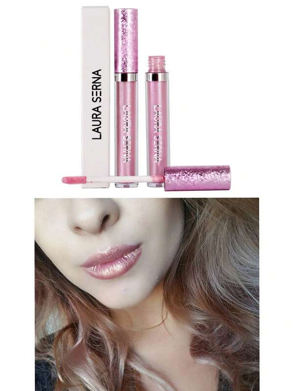 Diamond Sparkle Lip Gloss With Moisturizing And Waterproof Effect