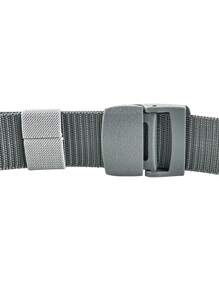 2 Cinturones Con Hebilla De Plástico. - Gris - Ver 4