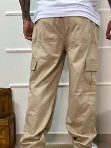 Men Jeans - Beige - View 4
