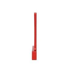 One Piece Red Inch Woodworking Scribe Ruler Hole Scribing Ruler T-Type Scribing Ruler - Red - View 5