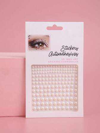 1 件多色 3D 水钻粘贴宝石，适用于 DIY 化妆、派对装饰