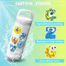 100入組字母貼紙,創意卡通英文字母筆記本、筆記型電腦、剪貼簿、水瓶裝飾貼紙套裝