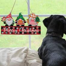 新款歡迎木質掛飾 室內掛飾 聖誕節掛飾 裝飾掛飾